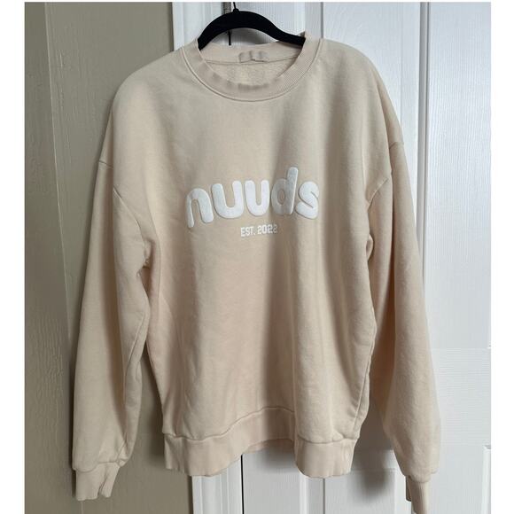 Nuuds Est.‎ 2022 Sweatshirt Crewneck Pullover Top Comfy Casual - Picture 2 of 7